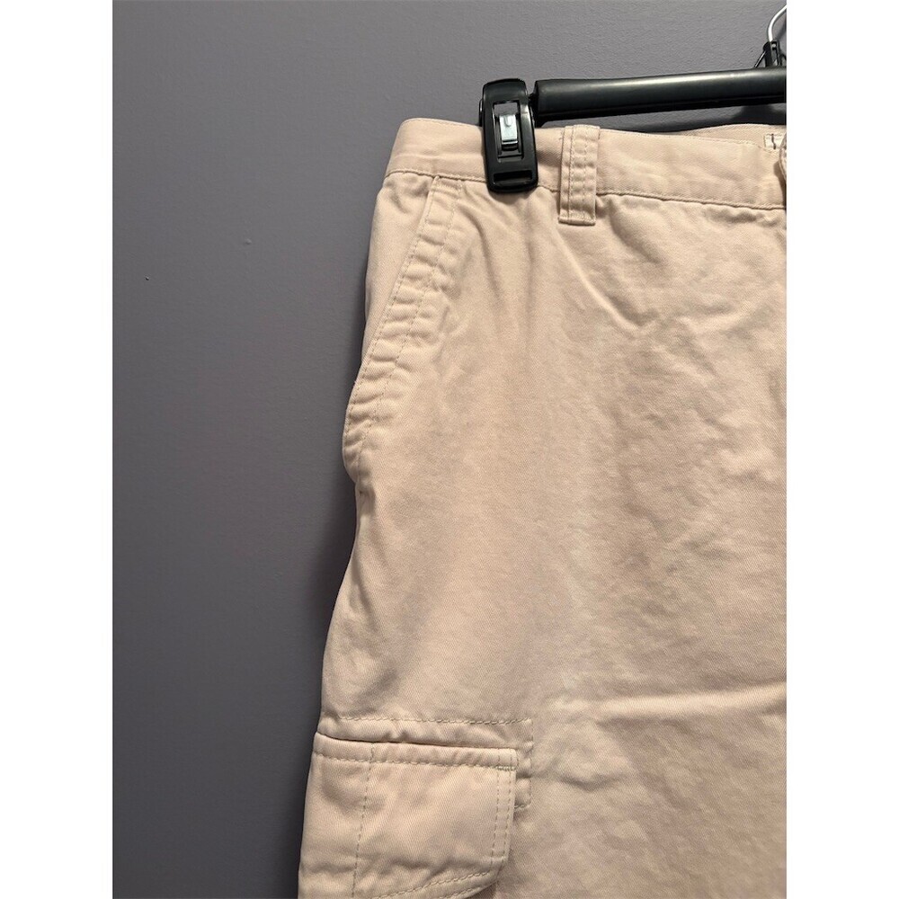 Old Navy Men's Cargo Pants Beige Khaki 34x34 Straight Leg Utility - Picture 2 of 12